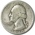 thumbnail image 1 of 1945 Washington Quarter Good/XF, 1 of 2