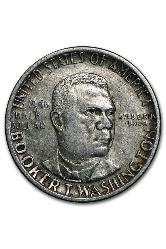 1946-51 P, D or S Booker T. Washington Half Avg Circ