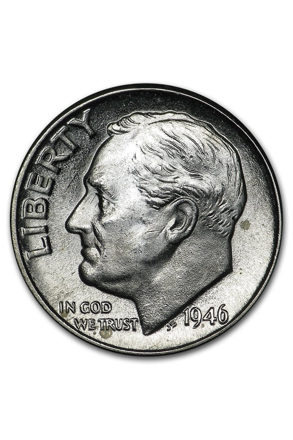 1946-D Roosevelt Dime BU