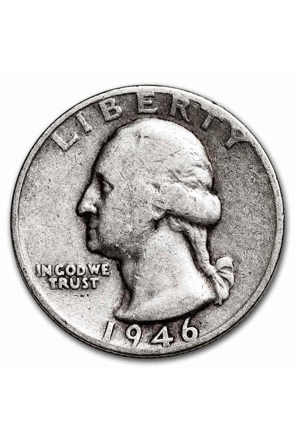 1946-D Washington Quarter Good/XF