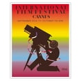 thumbnail image 1 of 1946 International Film Festival of Cannes - Vintage Film Movie Poster by Paul Colin - Fine Art Matte Paper Print (Unframed) 16x20in, 1 of 4