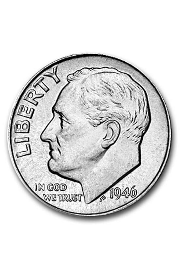 1946-S Roosevelt Dime BU
