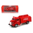 thumbnail image 1 of 1947 Coca Cola Delivery Bottle Truck Red 1/87 Diecast Model by Motorcity Classics, 1 of 3