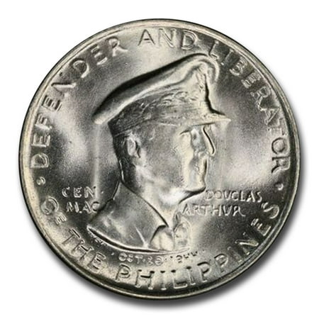 1947-S Philippines Silver 50 Centavos MacArthur MS-65 PCGS