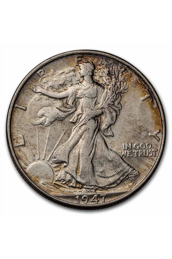 1947 Walking Liberty Half Dollar AU