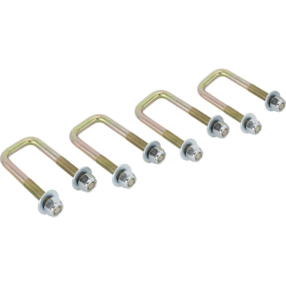 1948-56 Ford Half-Ton Front Axle U-Bolts, Set/4