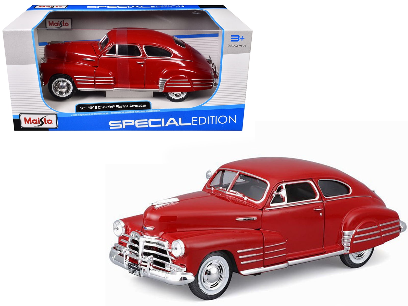 1948 Chevrolet Fleetline Aerosedan Red 