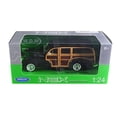 thumbnail image 1 of 1948 Chevrolet Woody Wagon Fleetmaster Green 1/24 by Welly 22083, 1 of 1