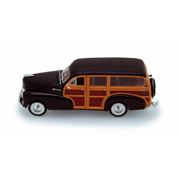 1948 Chevy Fleetmaster, Brown - Welly 22083 - 1/24 scale Diecast Model Toy Car
