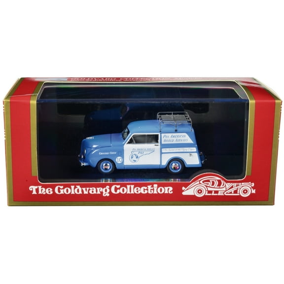 1948 Crosley Station Wagon Blue and White Roof Rack Ltd Ed to 240 pcs 1/43 Model Car by Goldvarg Collection