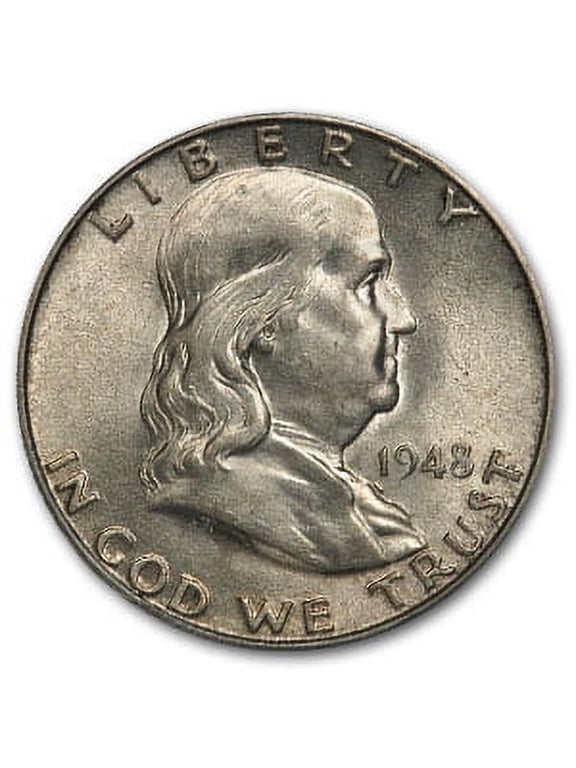1948-D Franklin Half Dollar AU