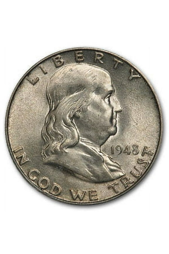 1948-D Franklin Half Dollar AU