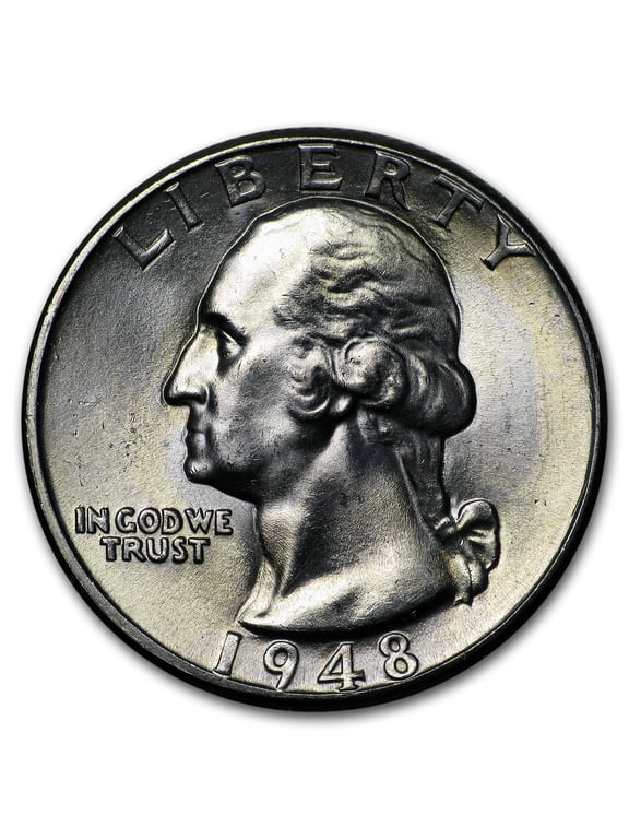 1948-D Washington Quarter BU