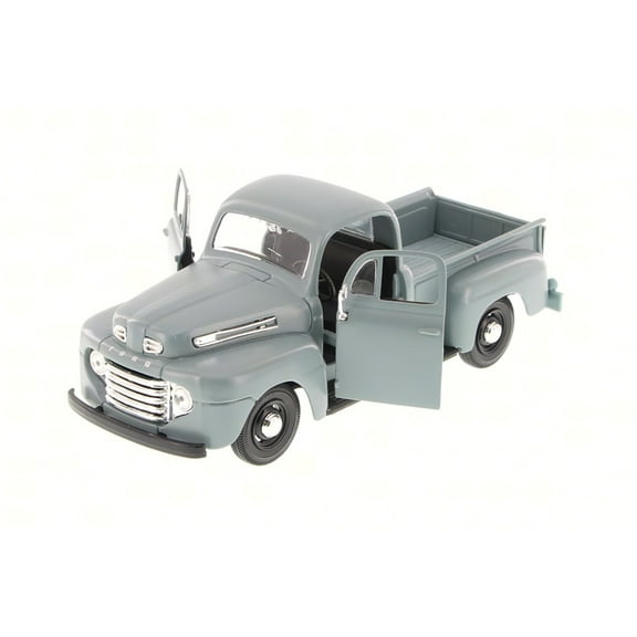 1948 Ford F-1 Pickup Truck, Flat Blue - Showcasts 37935/52D - 1/24 Scale Diecast Model Toy Car