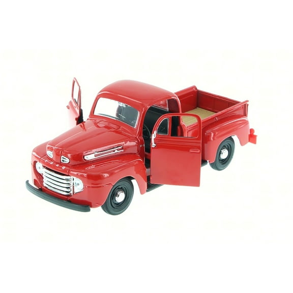 1948 Ford F-1 Pickup Truck, Red - Showcasts 37935/52D - 1/24 Scale Diecast Model Toy Car