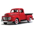 thumbnail image 1 of 1948 Ford F-1 Pickup - red 1:18 Scale Diecast Replica Model, 1 of 2