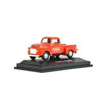1948 Ford F1 Pickup Truck Coca-Cola Red 1/72 Diecast Model Car by Motorcity Classics 472001
