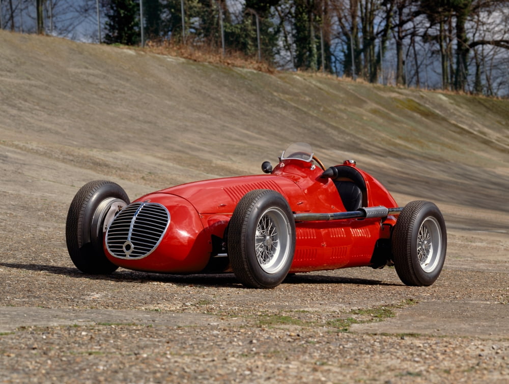 1948 Maserati 4CLT48 GP single seater supercharged 15 litre inline-4 engine developing 260bhp Country of origin Italy Canvas Art - Panoramic Images (22 x 28)