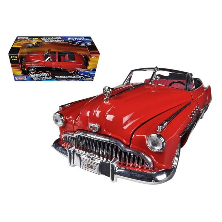 1949 Buick Motor Max Diecast Replicas 1949 Buick Roadmaster Red
