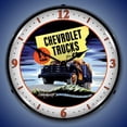 thumbnail image 1 of 1949 Chevrolet Truck Wall Clock, Lighted, 1 of 1