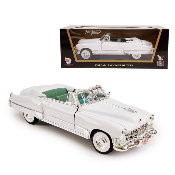 1949 Elvis Presley Cadillac White 1:18 Die-Cast Model by Lucky Die Cast - King's Classic