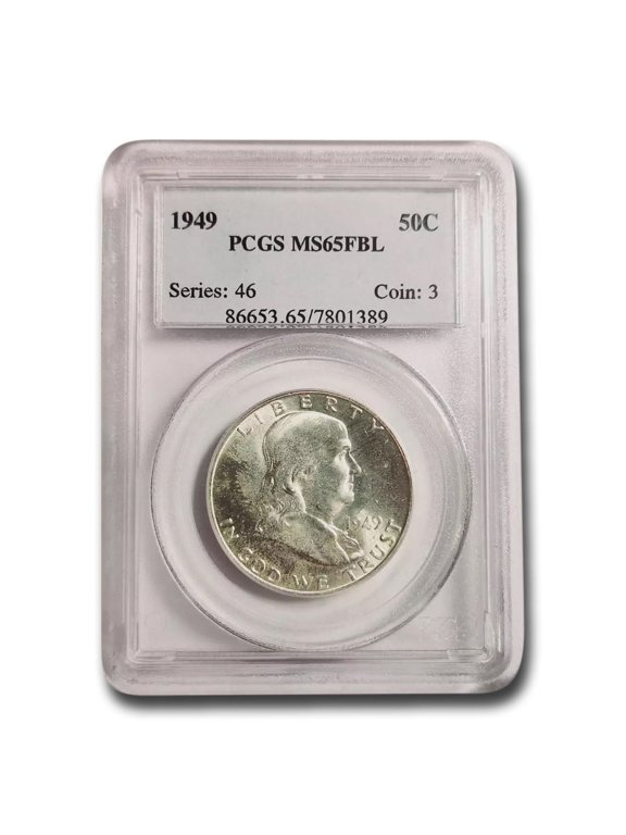 1949 Franklin Half Dollar MS-65 PCGS (FBL)