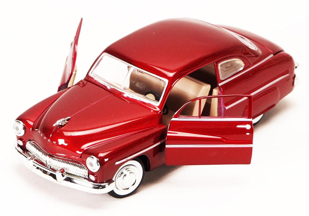 1949 Mercury Eight Coupe Red Motormax 73225 1 24 scale Diecast Model Toy Car Walmart