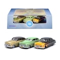 thumbnail image 1 of 1949 Mercury Set of 3 Cars "70th Anniversary" 1/87 (HO) Scale Diecast Model Cars by Oxford Diecast, 1 of 3