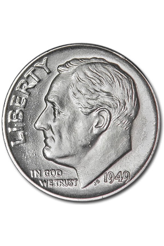1949 Roosevelt Dime BU