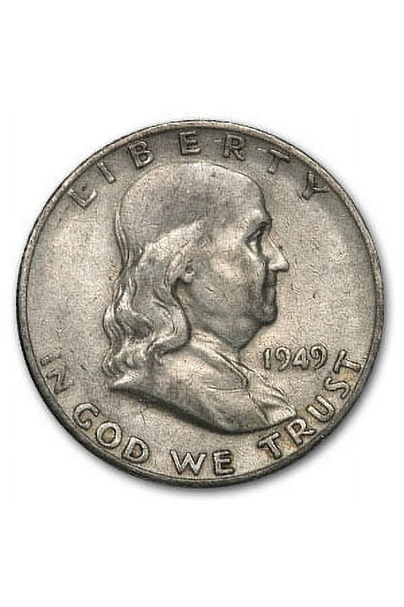 1949-S Franklin Half Dollar Fine/XF