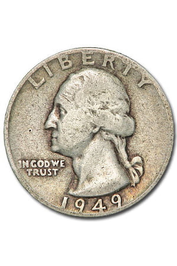 1949 Washington Quarter Good/VF