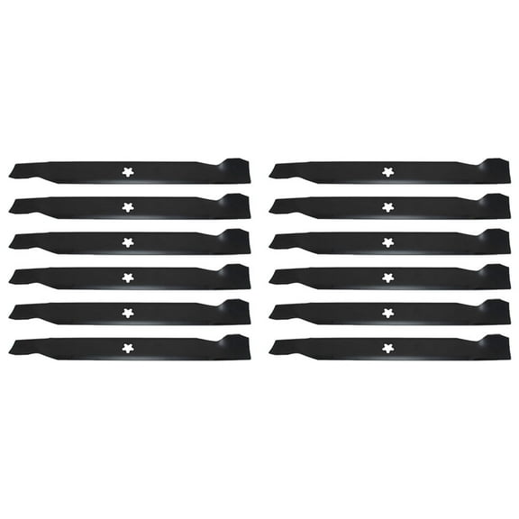 195-005 Qty 12: Lawn Mower Blade Fits Oregon