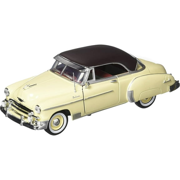 1950 Chevrolet Bel Air Cream 1/24 Diecast Model Car by Motormax
