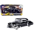 thumbnail image 1 of 1950 Chevrolet Bel Air Lowrider Black "Get Low" Series 1/24 Diecast Model Car by Motormax, 1 of 3
