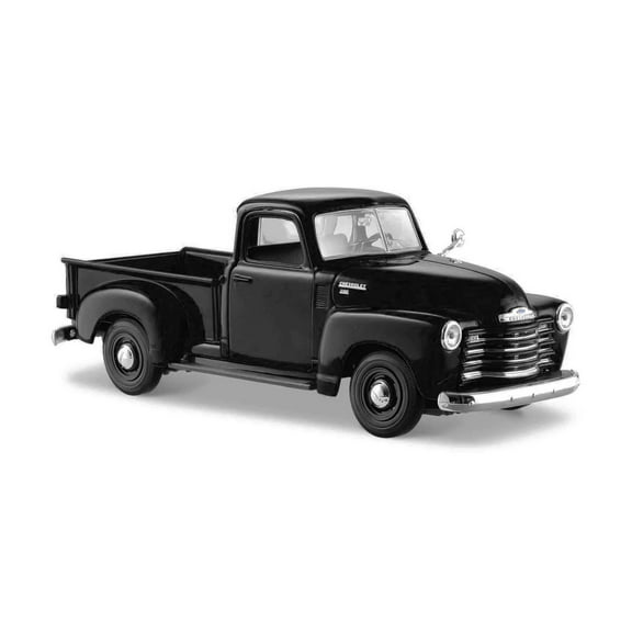 1950 Chevy 3100 Pickup Truck, Black - Maisto 31952BK - 1/24 Scale Diecast Model Car