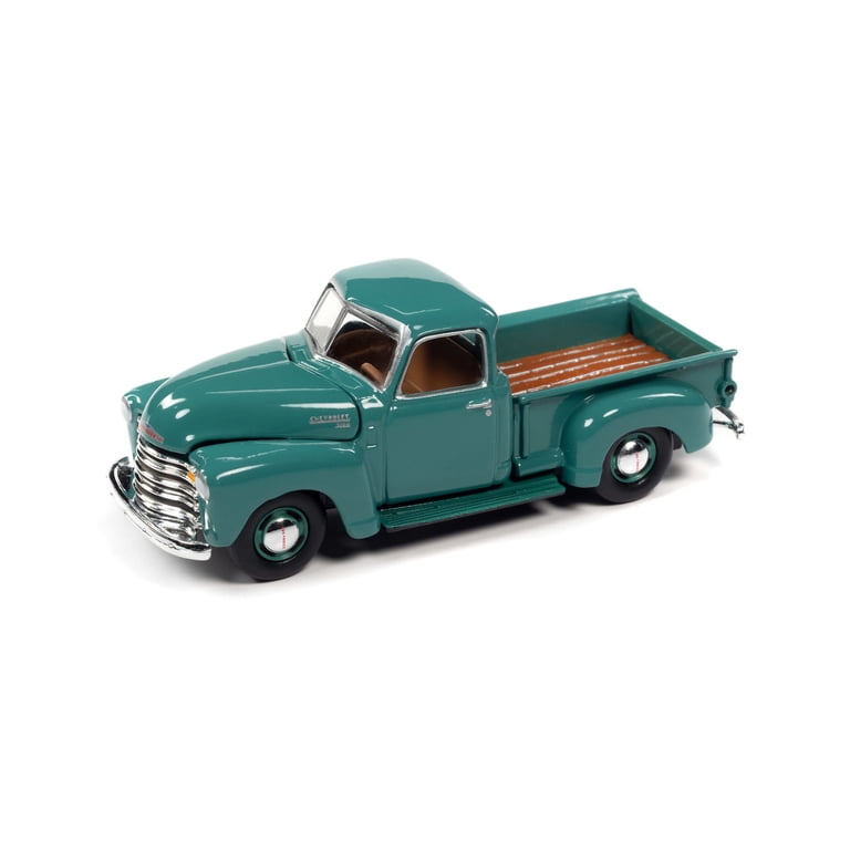 1950 Chevy 3100 Pickup Truck, Seacrest Green - Johnny Lightning
