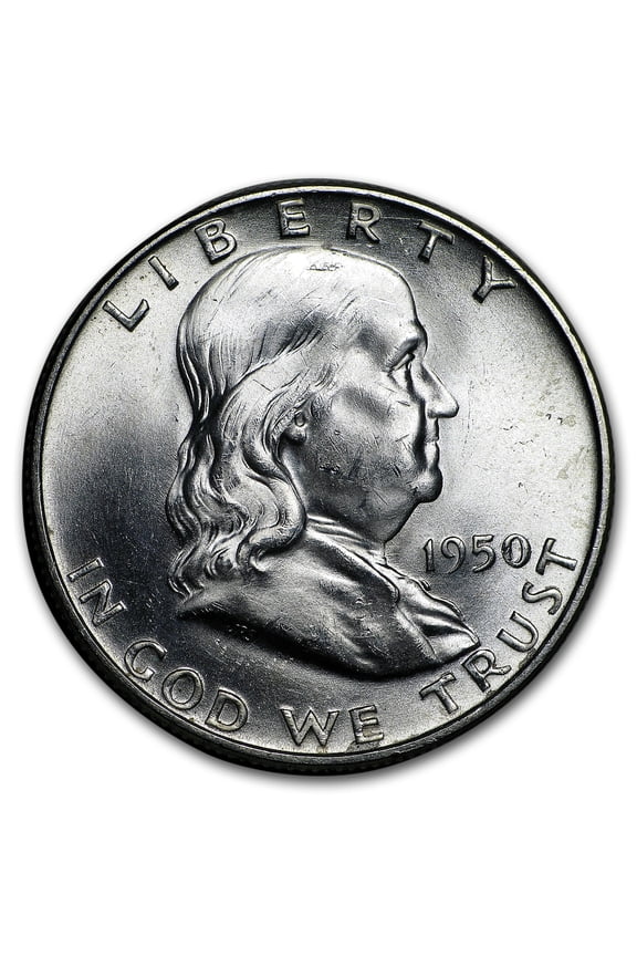 1950-D Franklin Half Dollar BU