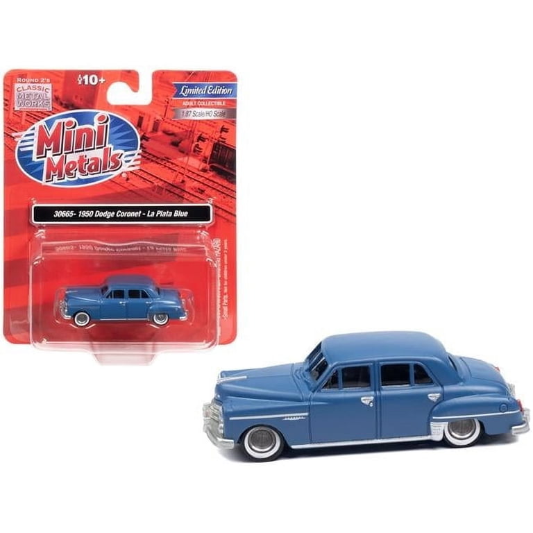 1950 Dodge Coronet La Plata Blue 1/87 (HO) Scale Model Car by