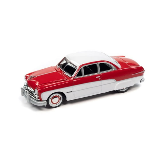 1950 Ford Coupe, Red /White - RC2 RCSP024/24 - 1/64 Scale Diecast Model Car