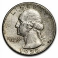thumbnail image 1 of 1950-S Washington Quarter AU, 1 of 2