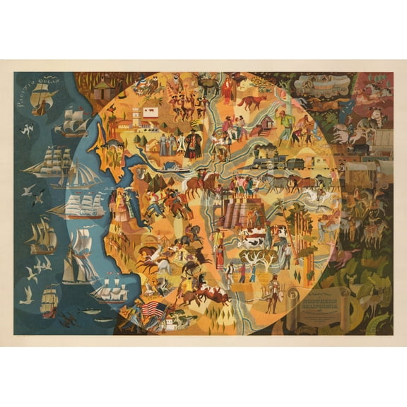 1950 The Pageant of History in Northern California