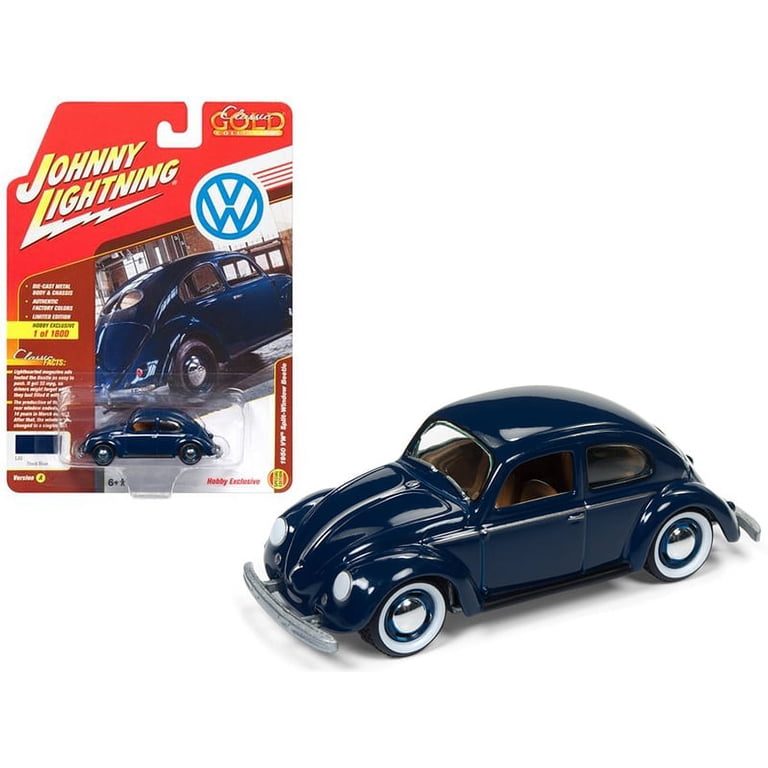 1950 Volkswagen Split Window Beetle Dark Blue Limited Edition to 1950 Volkswagen Split Window Beetle Dark Blue Limited Edition to