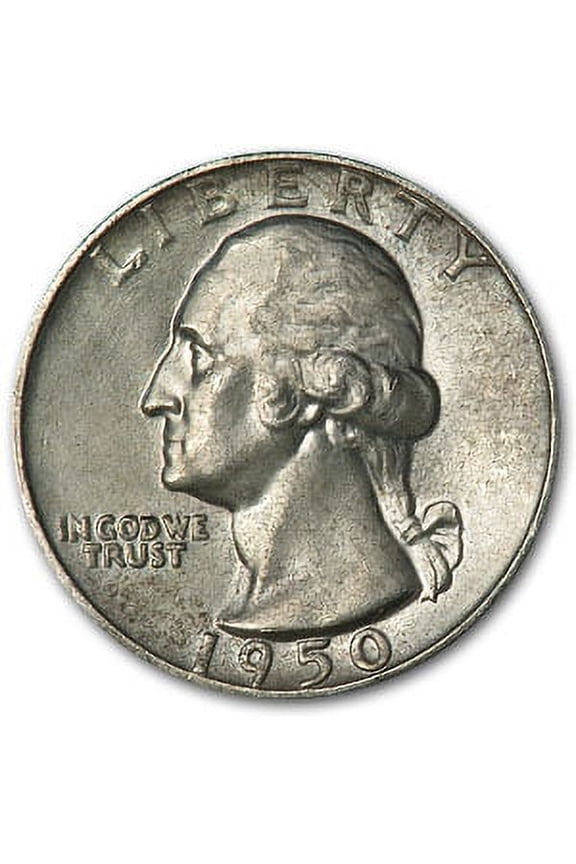 1950 Washington Quarter AU