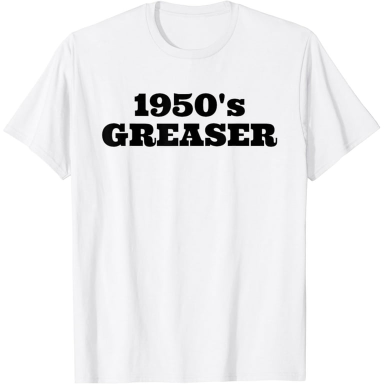 1950'S Greaser Tshirt 50s Sock Hop Shirt Men Boys 1950'S Greaser Tshirt 50s Sock Hop Shirt Men Boys