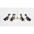 thumbnail image 1 of 1950' s Italian Monolith Chandelier Mid Century 8 Arms Sputnik Ceiling Fixture, 1 of 5