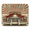 thumbnail image 1 of 1950S Vintage Touristic with Retro Car Arizona 1960S 1970S 40S Aged America Mousepad Mouse Pad Mouse Mat 9x10 inch, 1 of 3