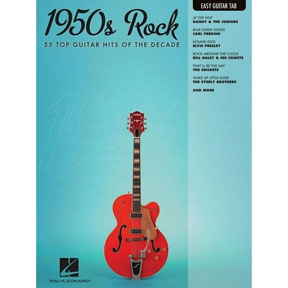 1950s Rock: Easy Guitar with Notes & Tab (Paperback) by Hal Leonard Corp