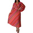 thumbnail image 1 of 1950s Vintage Shirt Dress for Women Peter Pan Collar Gingham Dress Swing Dresses, 1 of 7