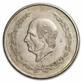 thumbnail image 1 of 1951-1954 Mexico Silver 5 Pesos Hidalgo Avg Circ, 1 of 2