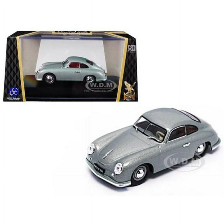 1951 Porsche 356 Coupe Silver 1/43 Diecast Model Car by Road